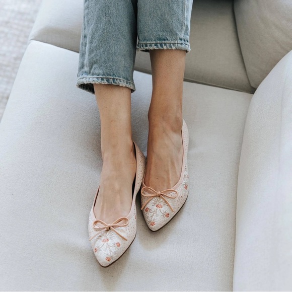 Margaux Shoes - Schumacher x Margaux The Pointe Cassis Flats